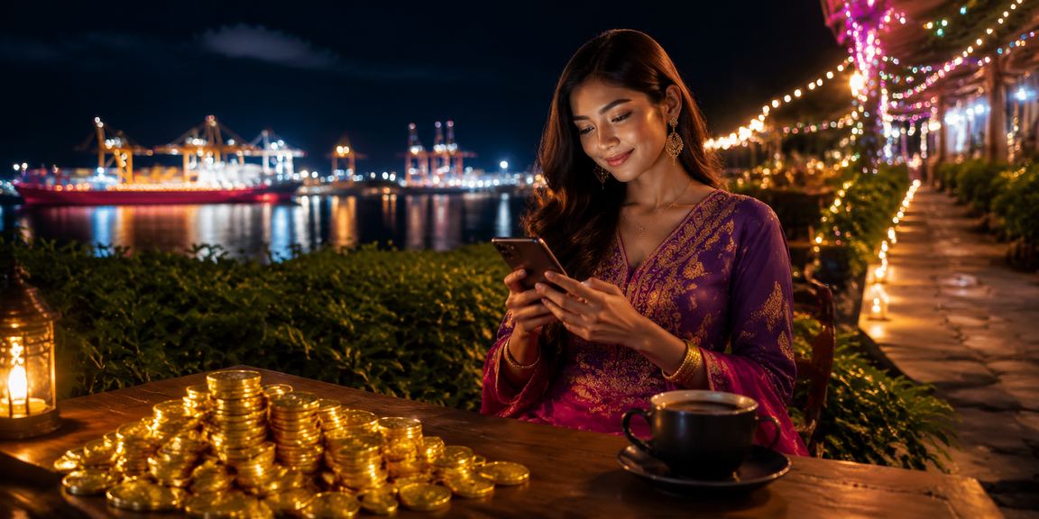 Peminat kriket Malaysia mengikuti perlawanan IPL melalui telefon pintar di cp204